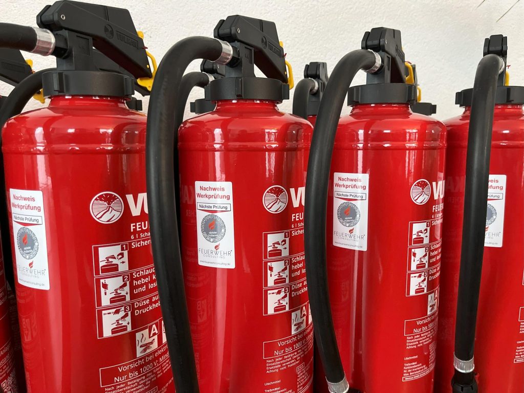 Löschmittelbevorratung
in Gebäuden